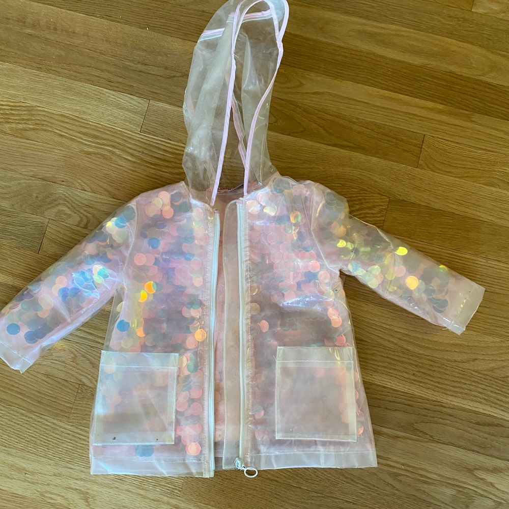 Urban Republic Rockets of Awesome Sequin Raincoat